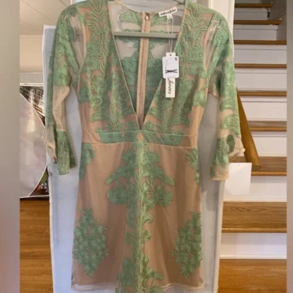 Free People For Love & Lemons Temecula Mini Dress - Picture 4 of 16